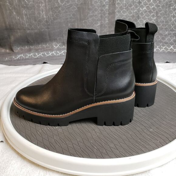 Blondo Danika Boots Womens 7.5M Black Waterproof Chunky Sole Chelseacore - Picture 6 of 12